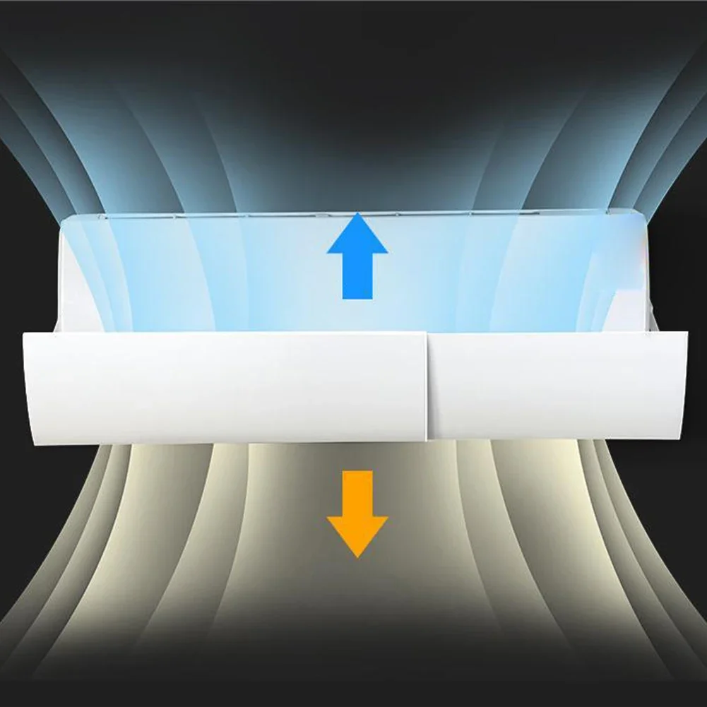 Air Conditioner Covers Anti Direct Blow Windshield Exhaust Baffle Heating, Cooling And Ventilation System Components