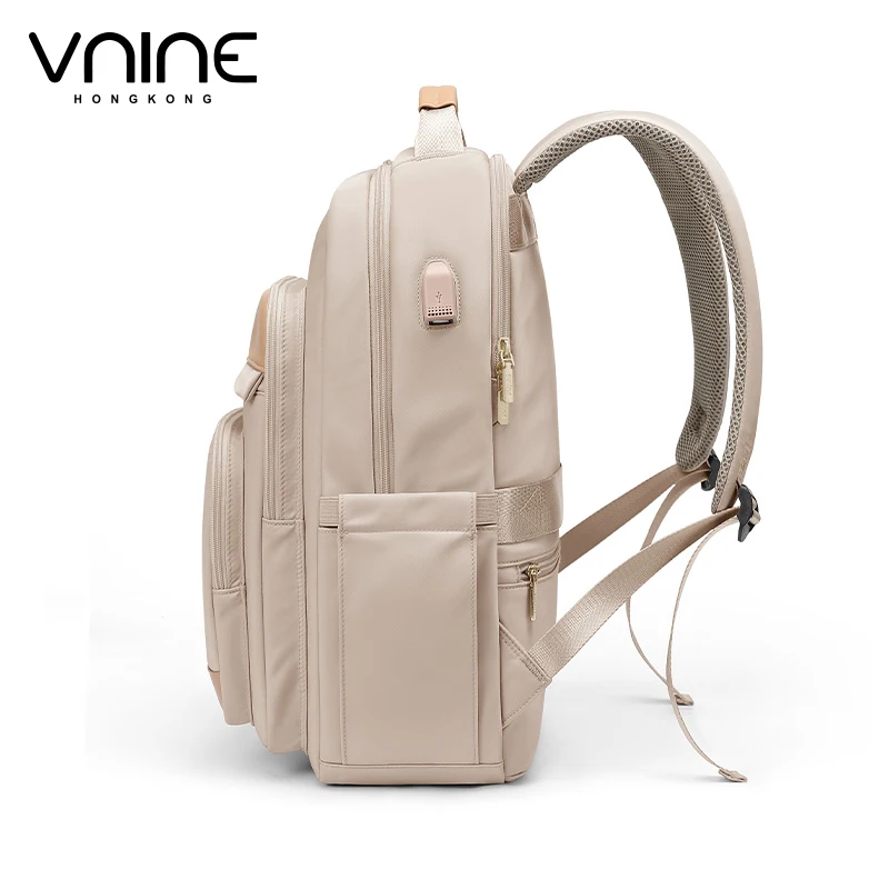 V.NINE Womens Backpack Bags Large Capacity Laptop 15 6 inch Backpack Woman Multipocket Anti Theft Back Pack Travel with usb Port