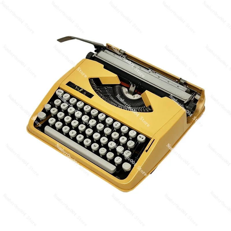 Suitable for Typewriter Bright Yellow Mechanical Normal Use Birthday Gift