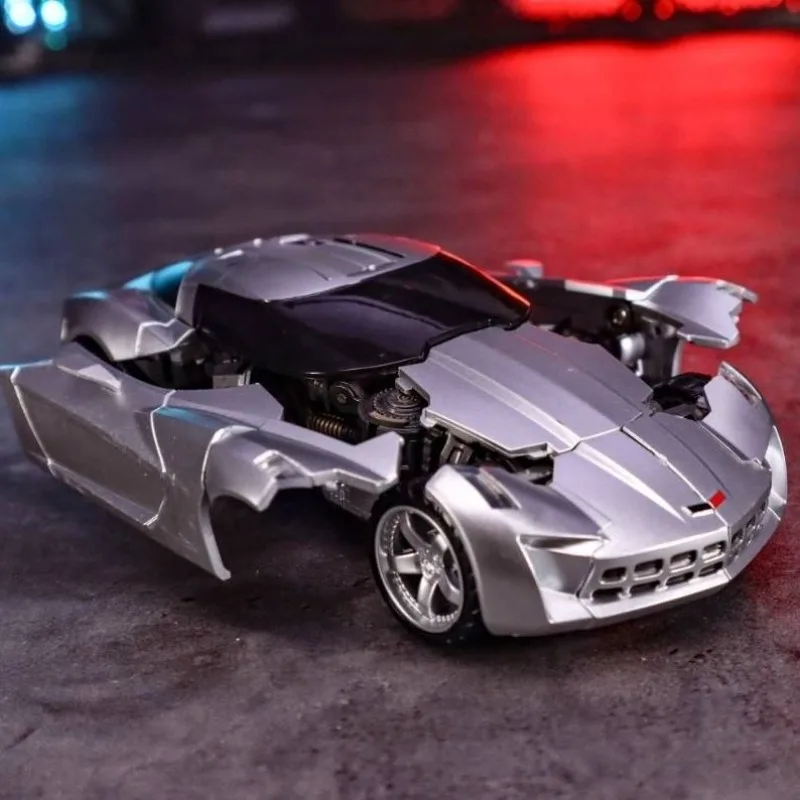 在庫あり オリジナル変身玩具 LS 08 LS08 サイドスワイプ メタリックカーロボットモデル 男の子ギフト 新品再版玩具コレクションギフト