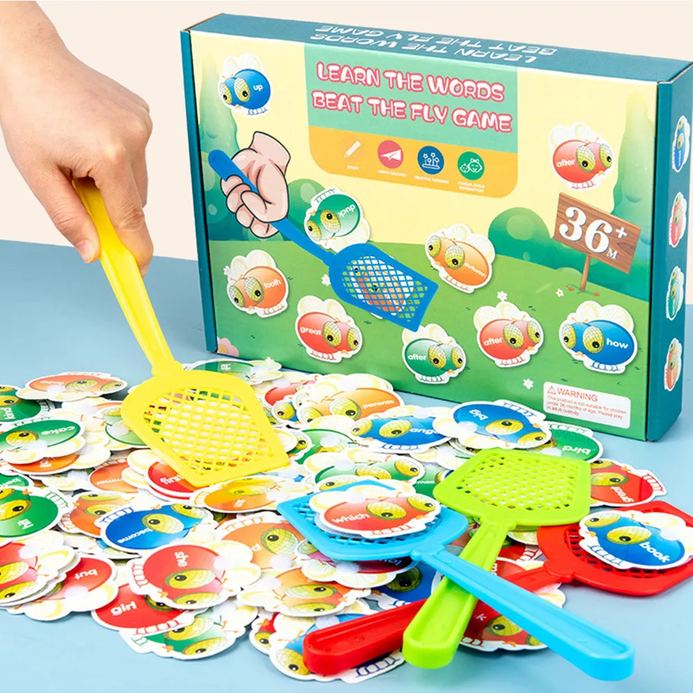 1セットのサイトワードゲームペーパー教育カード、子供向け英語単語認知、親、教師、インタラクティブ教室用