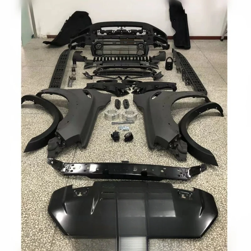 ZIMIN Plastic Front Rear Modified Body Kit Easy Install 4X4 Pickup Raptor Style Offroad Exterior Upgrade Parts