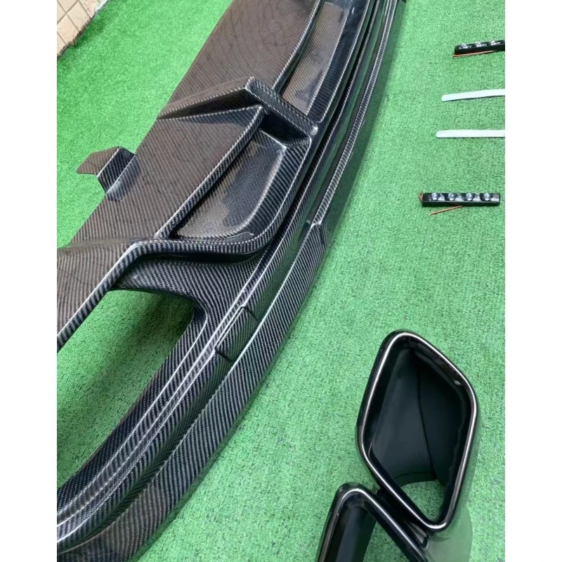High Quality Carbon Fiber LD Style Lip Decor Strip Upgrade Mod Accessories For Luxury Large SUV Vehicles