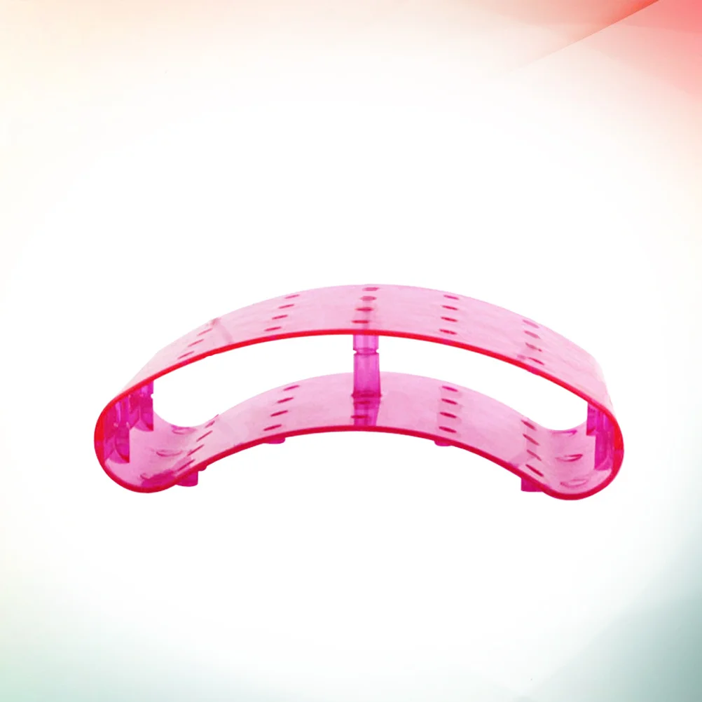 رف حامل عرض مصاصة بلاستيكي لتزيين حفلات الزفاف وحلوى الكب كيك وسهل التجميع والتخزين