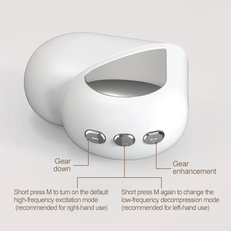 EMS Microcurrent Sleep Aid Device, Portable Handheld Smart Sleep Improver for Insomnia Relief and Night Relaxation