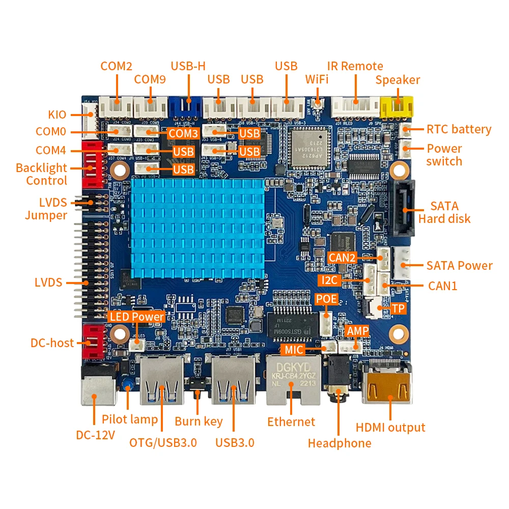 Rockchip RK3568 Development Board Core  3568  Rongpin Custom PCB pcba linux