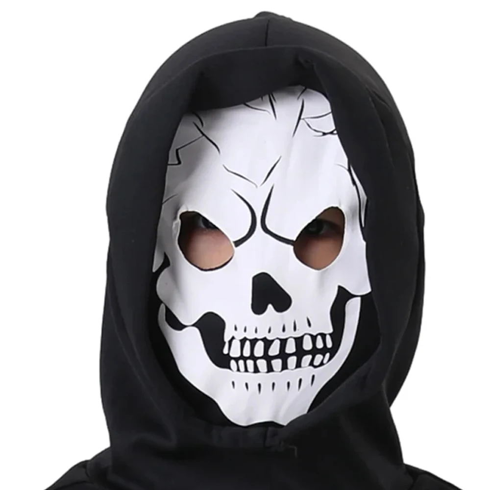 Conjunto de luz noturna infantil Reaper – Robe de médico de esqueleto e Reaper, adequado para Halloween, festas temáticas