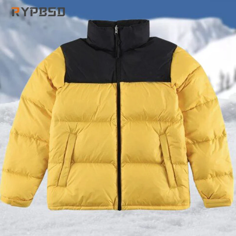 Winter Puffer Jacket Men Women Warm Thick Windproof Bubble Coat Oversized Korean Parka Luxury Fashion Hip Hop Streetwear Jacket