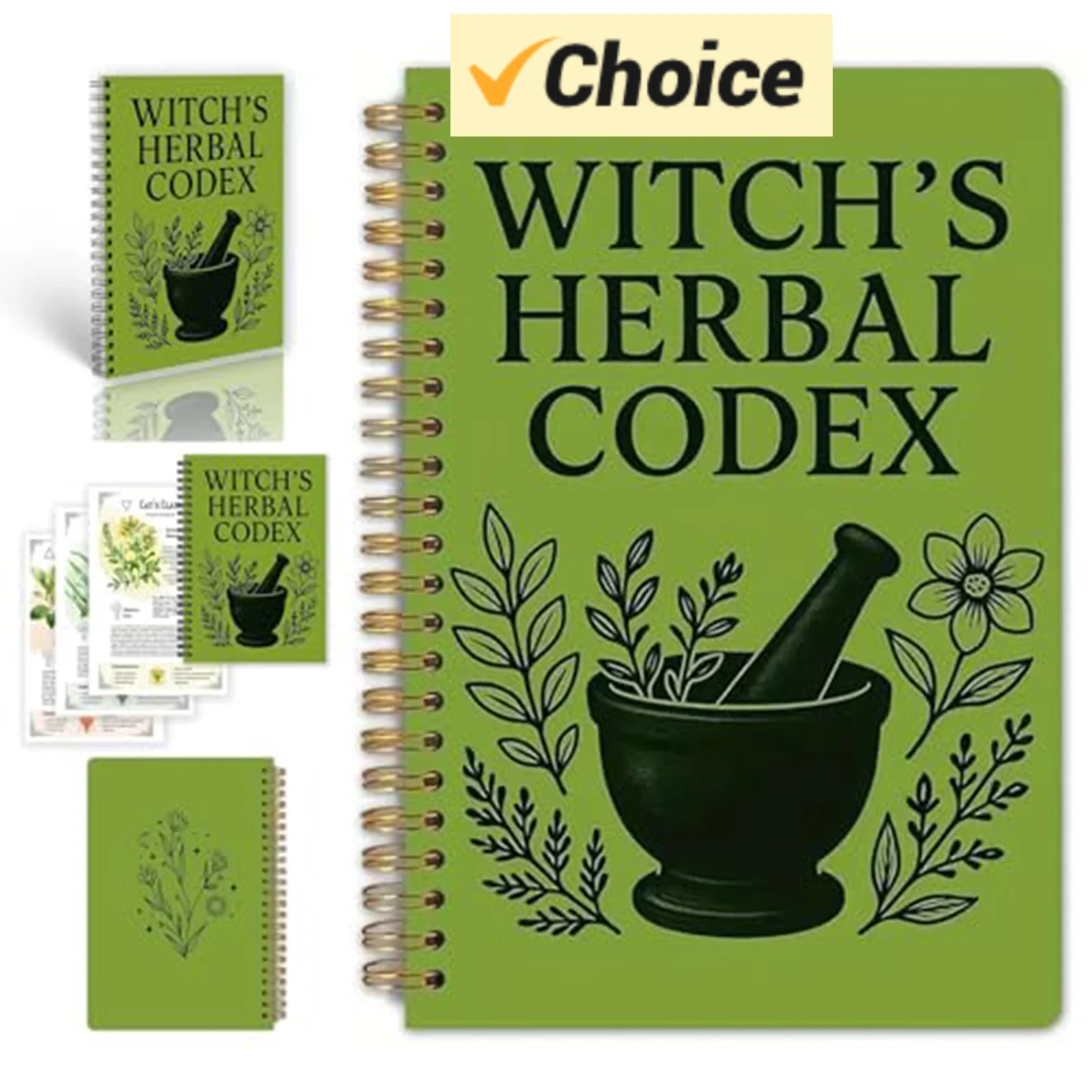The Enchanted Herbalist'S Grimoire: A Witch'S Guide To Plant Magic, Herbal Remedies & Crafting Your Personal Codex Of Botany