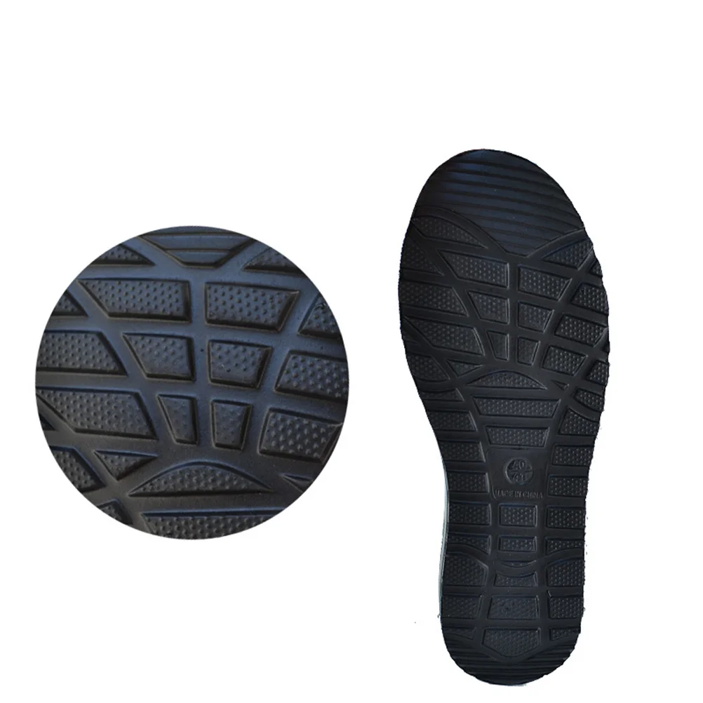 1 زوج مقاومة للاهتراء المضادة للانزلاق أحذية المطر أسود حجم 45 علبة منخفضة رشاقته وحيد زلة واقية مقعر محدب تسولي للممطر