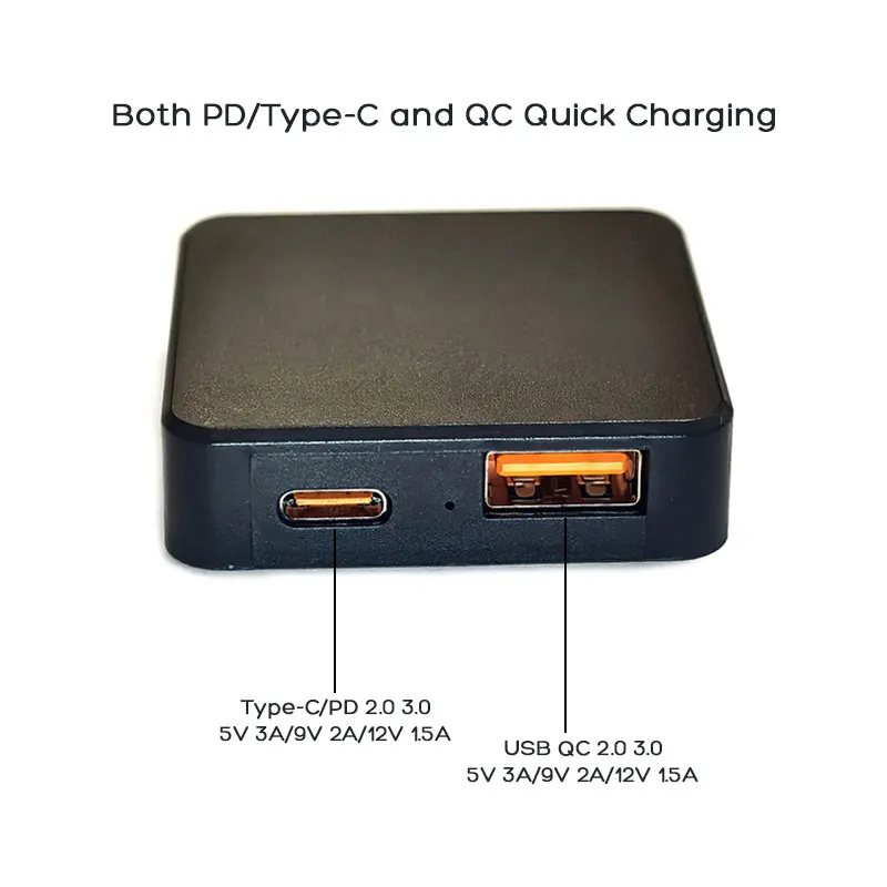 Type-C USB Solar Controller 5V 9V 12V QC PD 2.0 3.0 Quick Charge Voltage Stabilizer Inverter DIY Solar Charger Battery Charger.