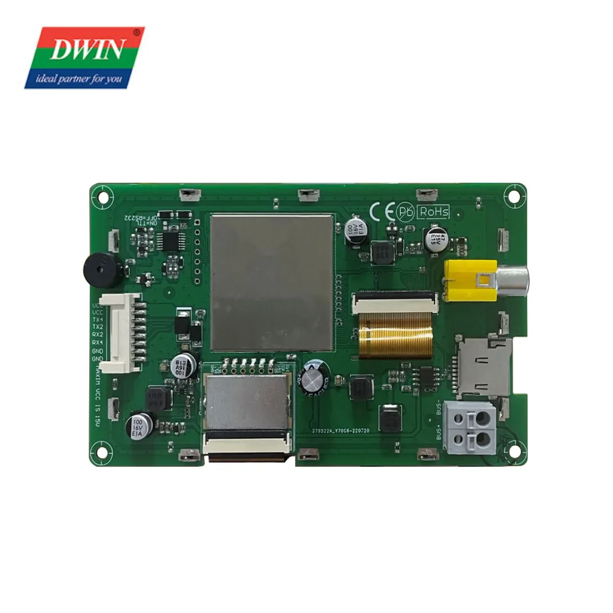 2026 DWIN 4.3 Inch 480*272 TN Smart LCD Display HMI FSK Bus Camera Touch Screen  262K Colors TTL RS232 UART Interface