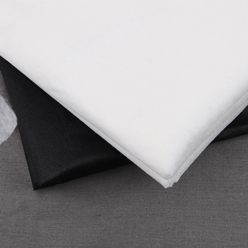 5M/Lot Non-Woven Fusible Light Weight Interlining Fabric Sewing Clothing Accessories Iron On Lining Adhesive Interfacing Fabric