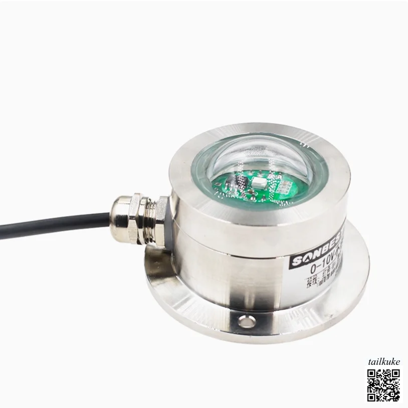 UV Sensor Solar Index Transmitter RS485 Stainless Steel UV Light Meter Analog UV Detection