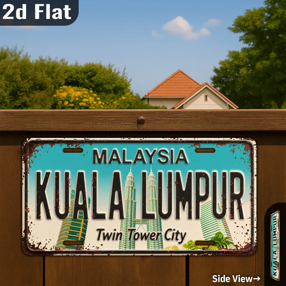 Home Decor Kuala Lumpur - Kuala Lumpur Malaysia Twin Towers Tin