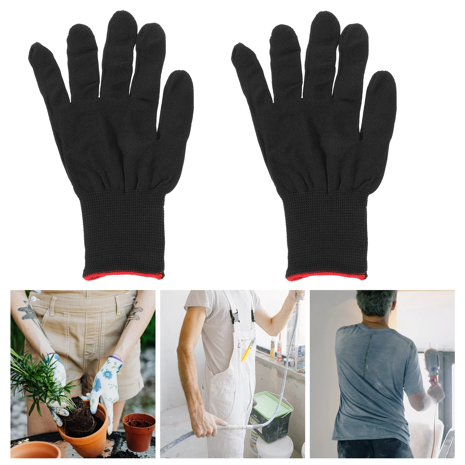 Gloves Knit for Electronic Assembly Protective Work Anti Static Knitting Knitted Working