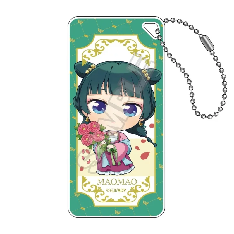 The Apothecary Diaries Popular Cartoon Figure Acrylic Keychain Vivid Color Print Bag Pendant Portable Accessory Surprise Gift