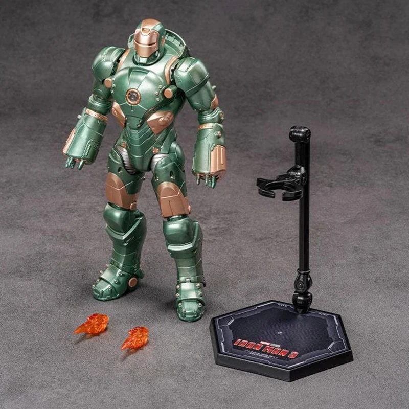 

ZD Toys 1/10 Iron Man 3 MK37 MK12 MK26 MK15 MK38 Action Figure Tony Stark Mecha Model Movable Anime Avengers Collection Toy Gift