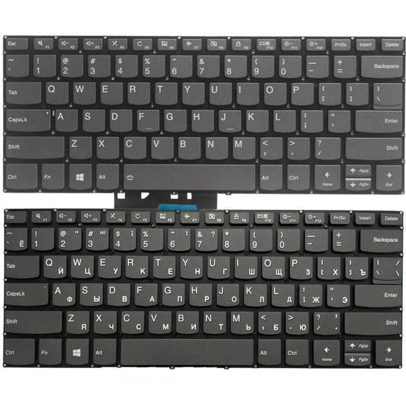 NOWA rosyjska/amerykańska/brytyjska/hiszpańska/łacińska klawiatura do laptopa LENOVO IdeaPad 3-14ADA05 3-14ARE05 3-14IGL05 3-14IIL05