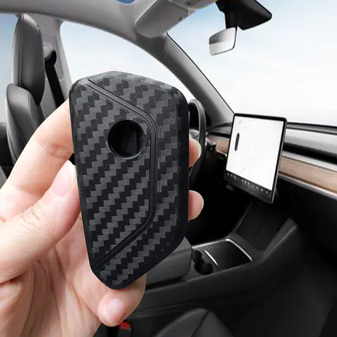 For Volkswagen VW Golf 8 GTI ID 4 For Seat Leon Mk4 Cupra Formentor For Skoda Octavia A8 MK4 Mk8 Car Key Case Cover Key Holder 6 best sales vw id key case - №3