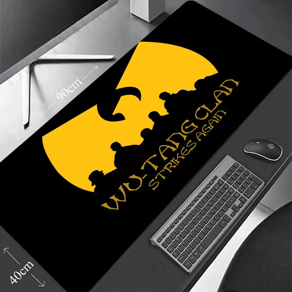 Коврик для мыши Wu T_tang Clans Gaming 900 × 400 Коврик для мыши Gamer Xxl Коврик для мыши Офисные аксессуары Клавиатура Длинный коврик Коврик для компьютерного стола