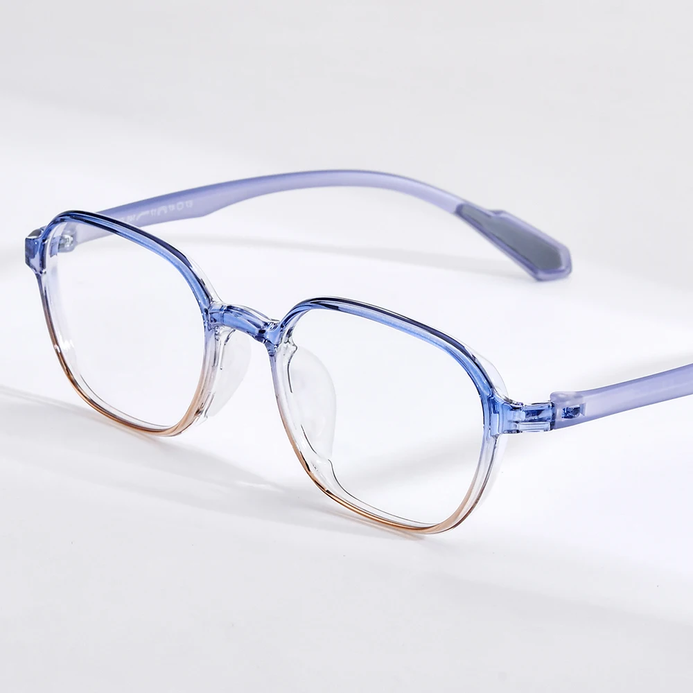 NIANZHEN TR90 Children's Eyeglass Frames Square Brand Design Glasses Kids Silicone Ultralight Eyewear Girls Boys Spectacles E7