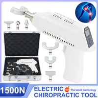 Electric Correction Gun Newest Spinal Adjustable Instrument Impulse Spine Cervical Massager 1500N Chiropractic Adjusting Tools