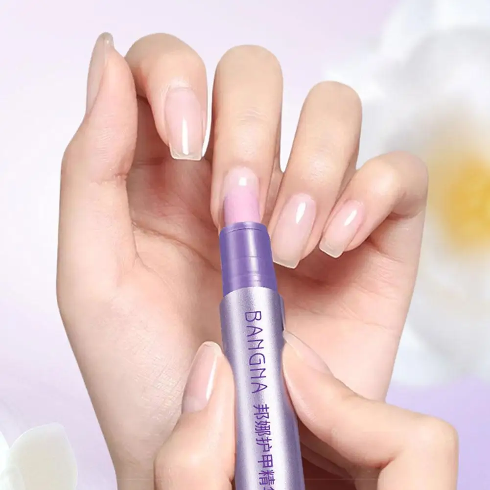 3 in 1 Feet Nails Treatment Finger Care Serum Nail Pen Mild Formula No Irritating Ingredients Protect Fragile Nails
