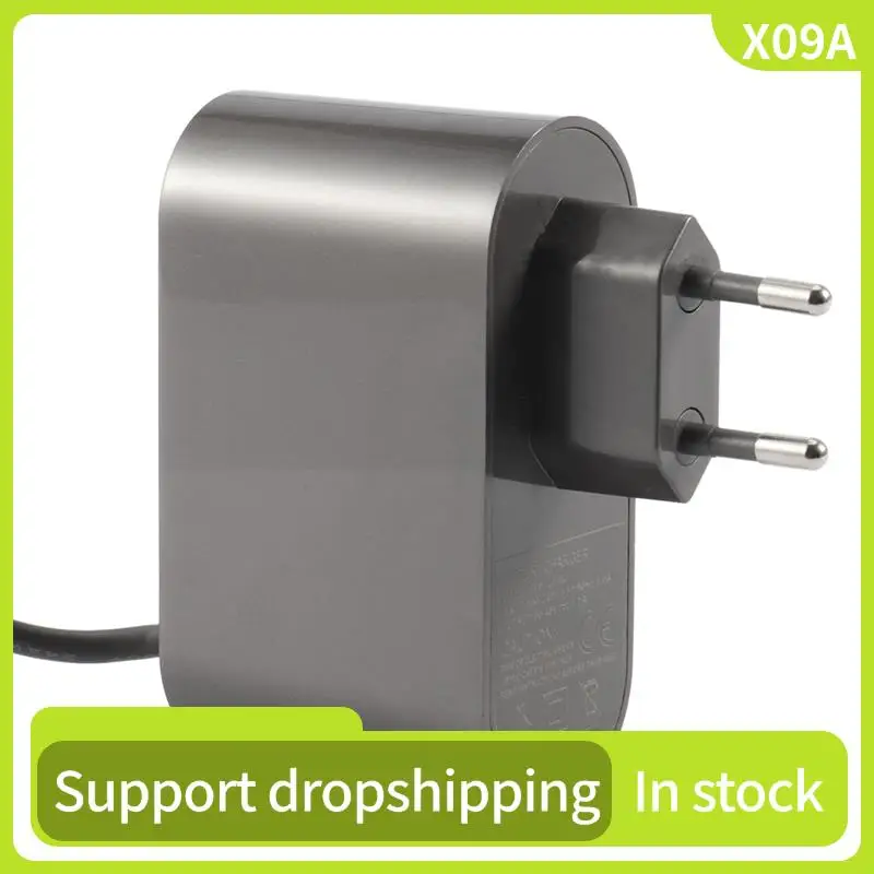 

X09A 6X Charger For Dyson V10 V11 Vacuum Cleaner Power Cord Adapter Replaceable Parts EU Plug