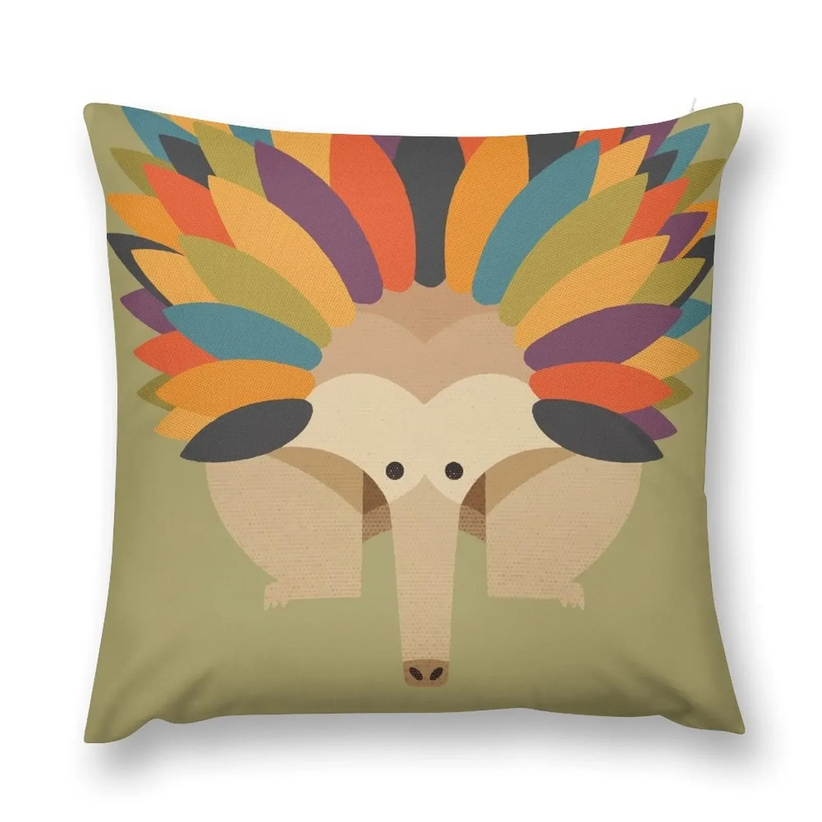 Hello Echidna Throw Pillow christmas supplies Decorative Sofa Cushion pillow