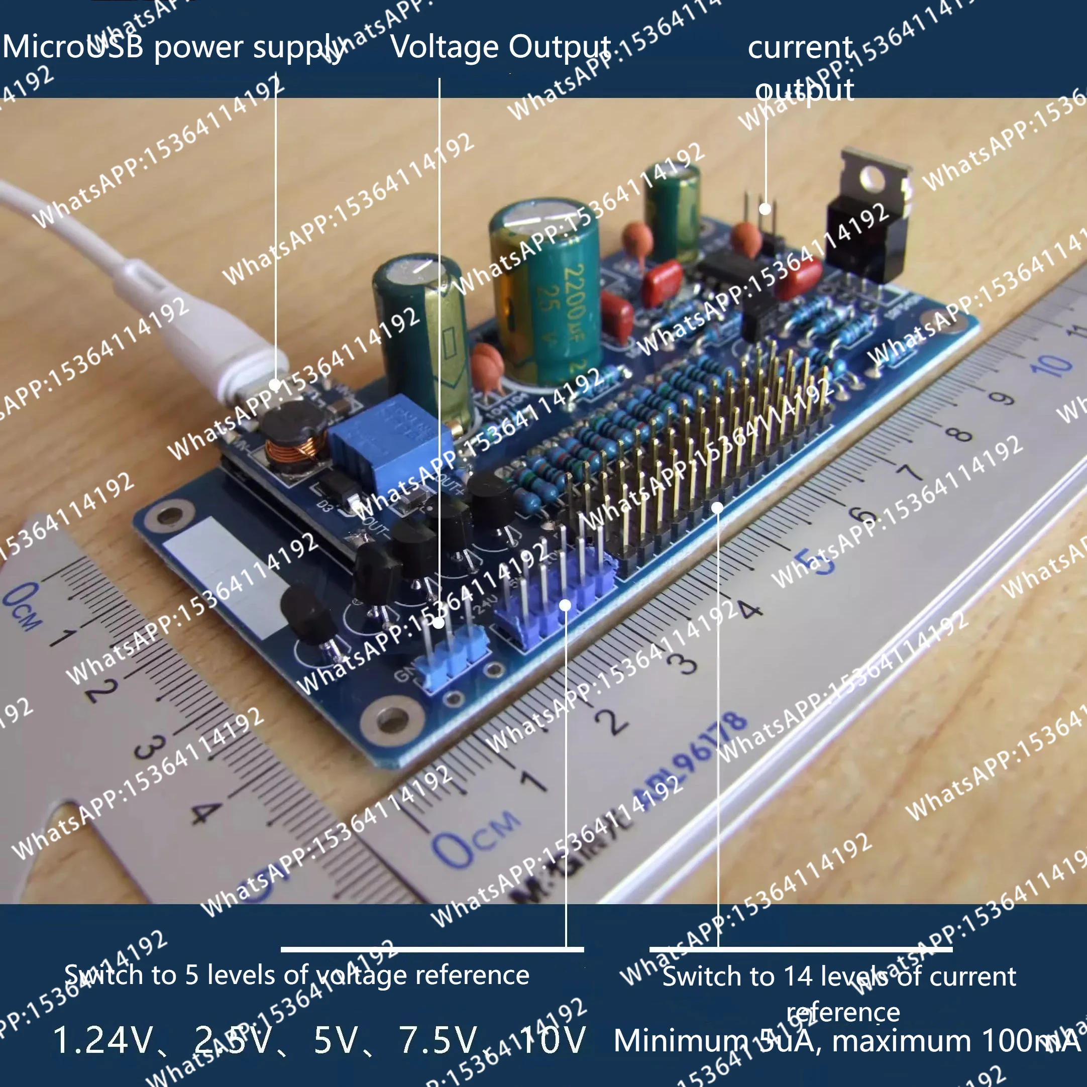 5-step Voltage Reference and 14-step Current Reference Beyond AD584 _ S2020A Voltage and Current Reference
