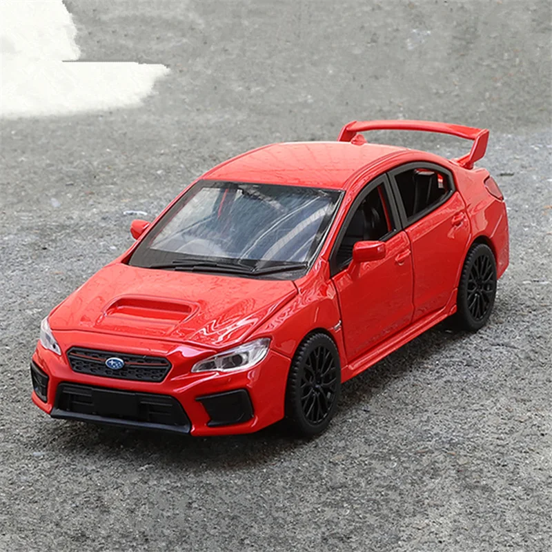

1:32 Subaru Impreza WRX STI Alloy Sports Car Model Diecasts Metal Racing Car Vehicles Model Simulation Sund Light Kids Toys Gift