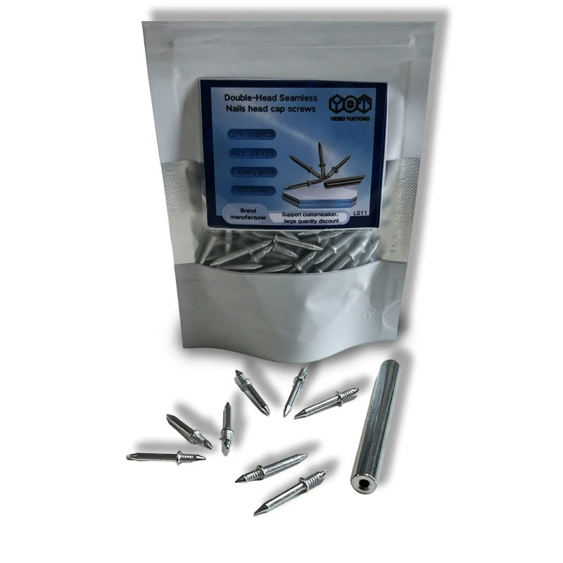 100pcs Rust proof carbon steel sheep horn nails are used for fixing frames, decorative paintings, backboards, and making models