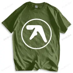 mens brand tshirt male summer teeshirt APHEX TWIN Logo T-SHIRT Electronic MUSIC Techno HARDCORE Windowlicker many color tee