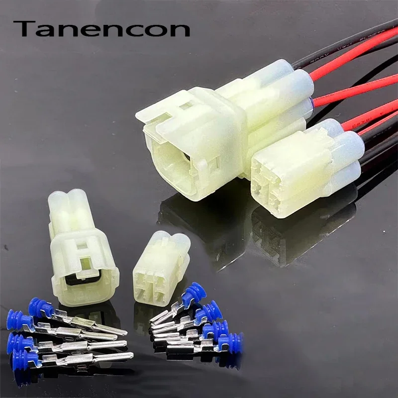 

1 Set 4 Pin 6180-4181 6187-4441 Auto Waterproof Connector Starter HM .090 Sumitomo Wire Connector For Changan Suzuki