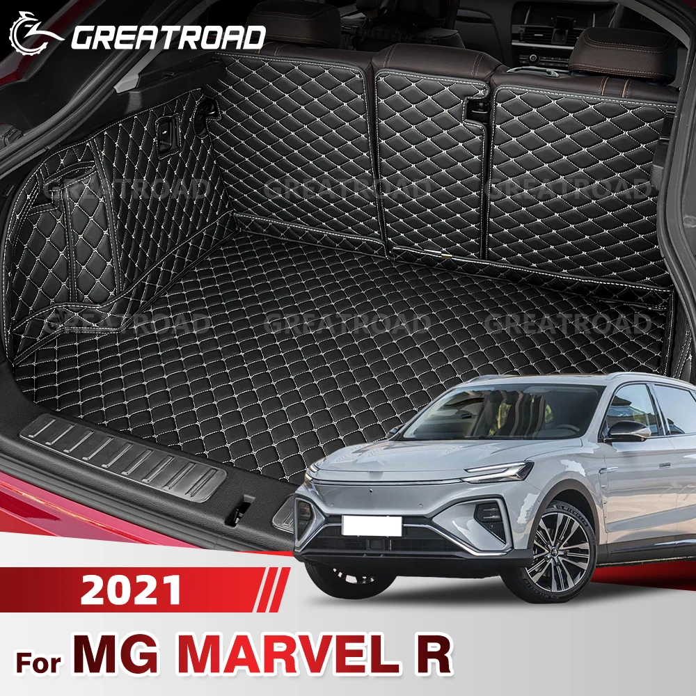 

GREATROAD Для MG MARVEL R 2021: Полностью закрывающий коврик в багажник, защитный вкладыш, аксессуары для интерьера автомобиля