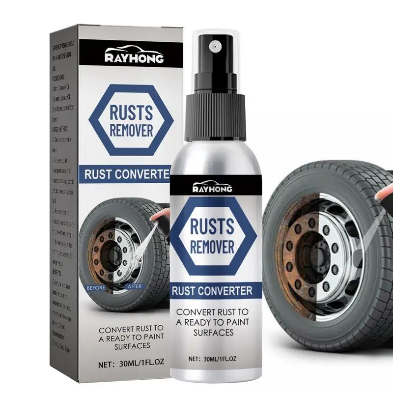 

Metal Rust Remover Rust Remover Spray Rust Converter Dissolve Rust On Metal Car Detailing Rust Removal For Metal Multipurpose