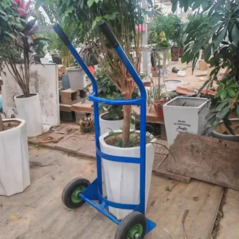 

Cheap And high quality Flowerpot Transport Mobile Cart Green Plant Tray Garden Tool Cart Hot Sales