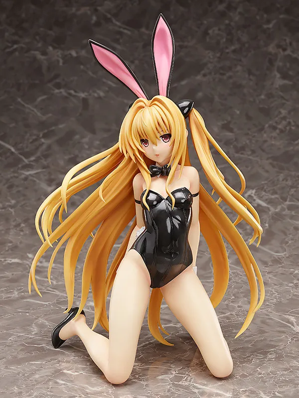 100% Original: To LOVE Ru Darkness Bunny Girl style 34cm PVC Action Figure Anime Figure Model Toy Figure Collection Doll Gift