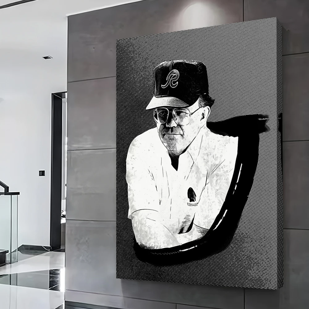 Joe Gibbs Printing Poster Customizable Pictures Wall Art Canvas Painting for Decorative Picture Interior Decoration Decor Room