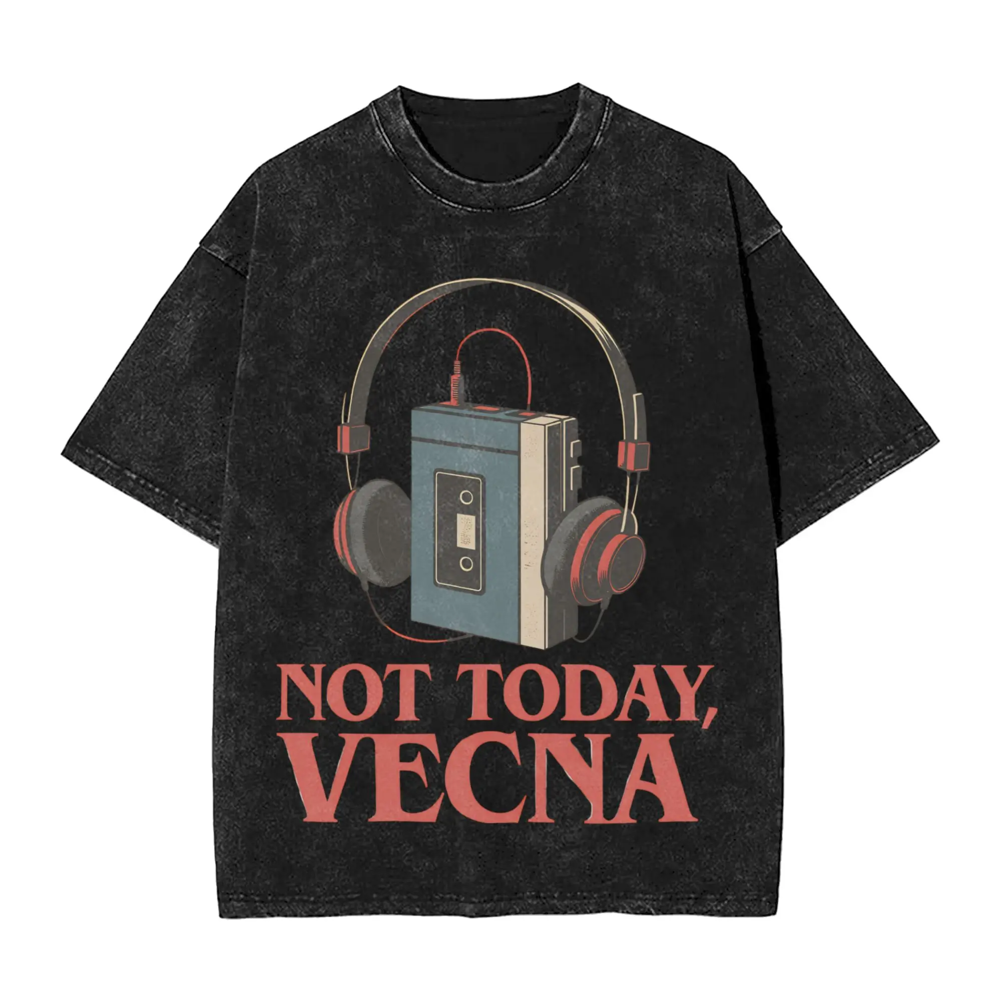 Men Not Today Vecna  T-Shirts  Tops Summer Y2K Casual Short Sleeve T-Shirt O Neck Leisure Custom DIY Tee Shirt Wholesale