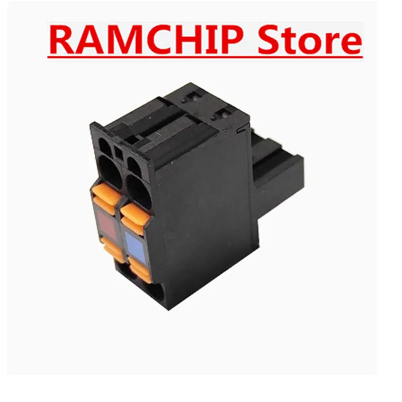 Suitable for PLC/CPU Siemens module wiring plug S7-1500/IM151/ET200SP 24V power plug black