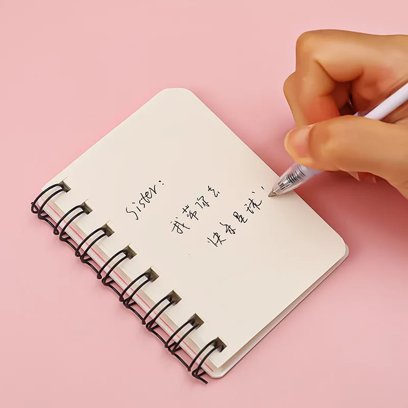 Diary  Journal Notebook Astronaut Side Flip Coil Book Student Portable Pocket Flip Notepad Mini Small Notebook A7 Small Notebook
