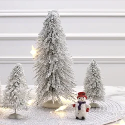 new Mini encryption Snow Fir Small Christmas Tree Christmas Decorations For New Year Xmas Party Home Table Ornaments Gifts