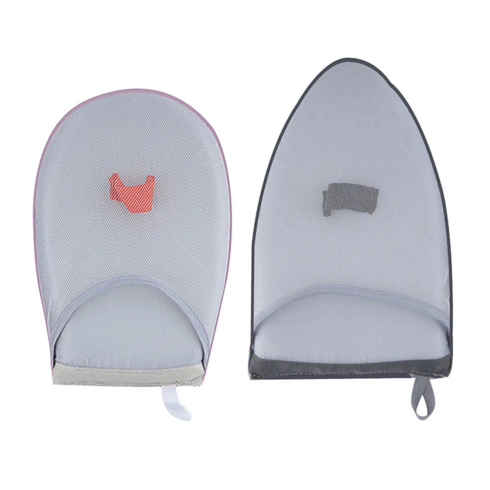

2 Pcs Ironing Gloves Heat Insulation Cotton Protective Hand Mitts Clothes Steamer Temperature Resistance Household