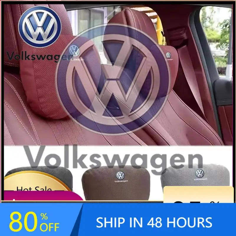 

Наклейка на автомобиль 2026: Горячая новинка! Декоративные накладки для VOLKSWAGEN VW. Подушка-подголовник из замши для Volkswagen Golf P.