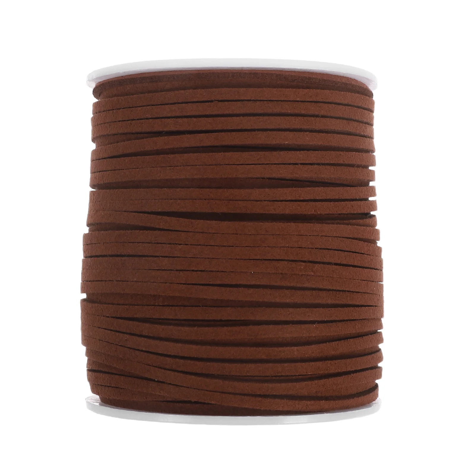 

Deep Brown 6Mm Faux Craft Cord 45 Meter Roll for Suede Ribbon Jewelry Making Bracelet String DIY Bowknot Bouquet