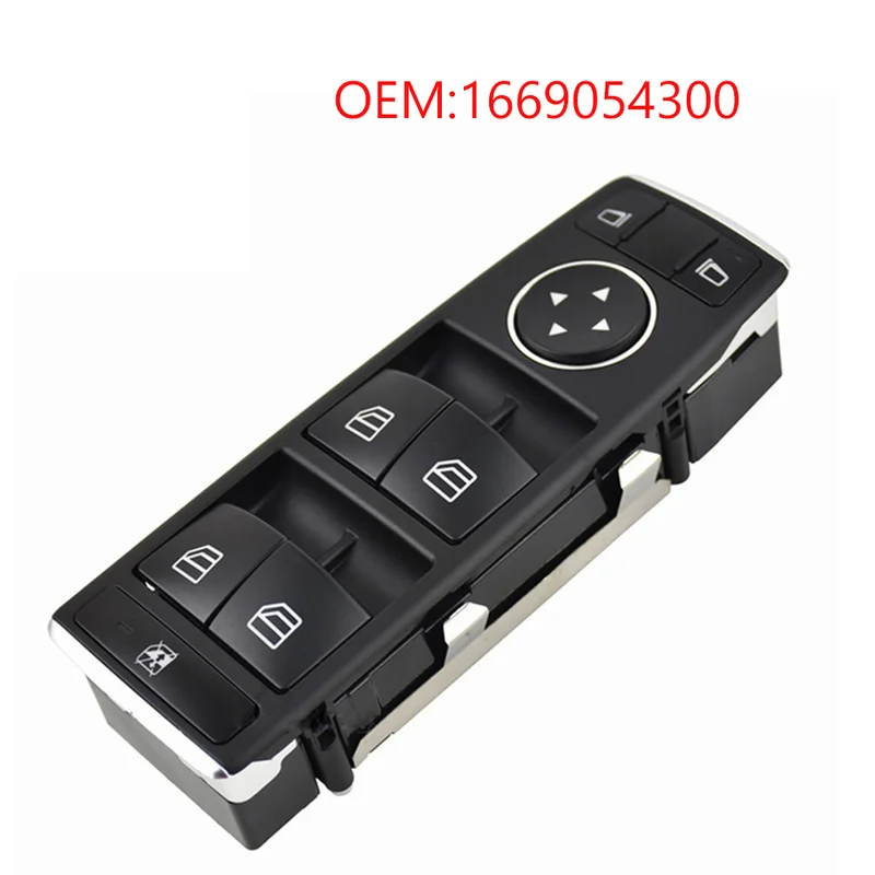 The new Master Power Window mirror switch is suitable for Mercedes Benz 2012-16 CLA250 GLA250 A1669054300-