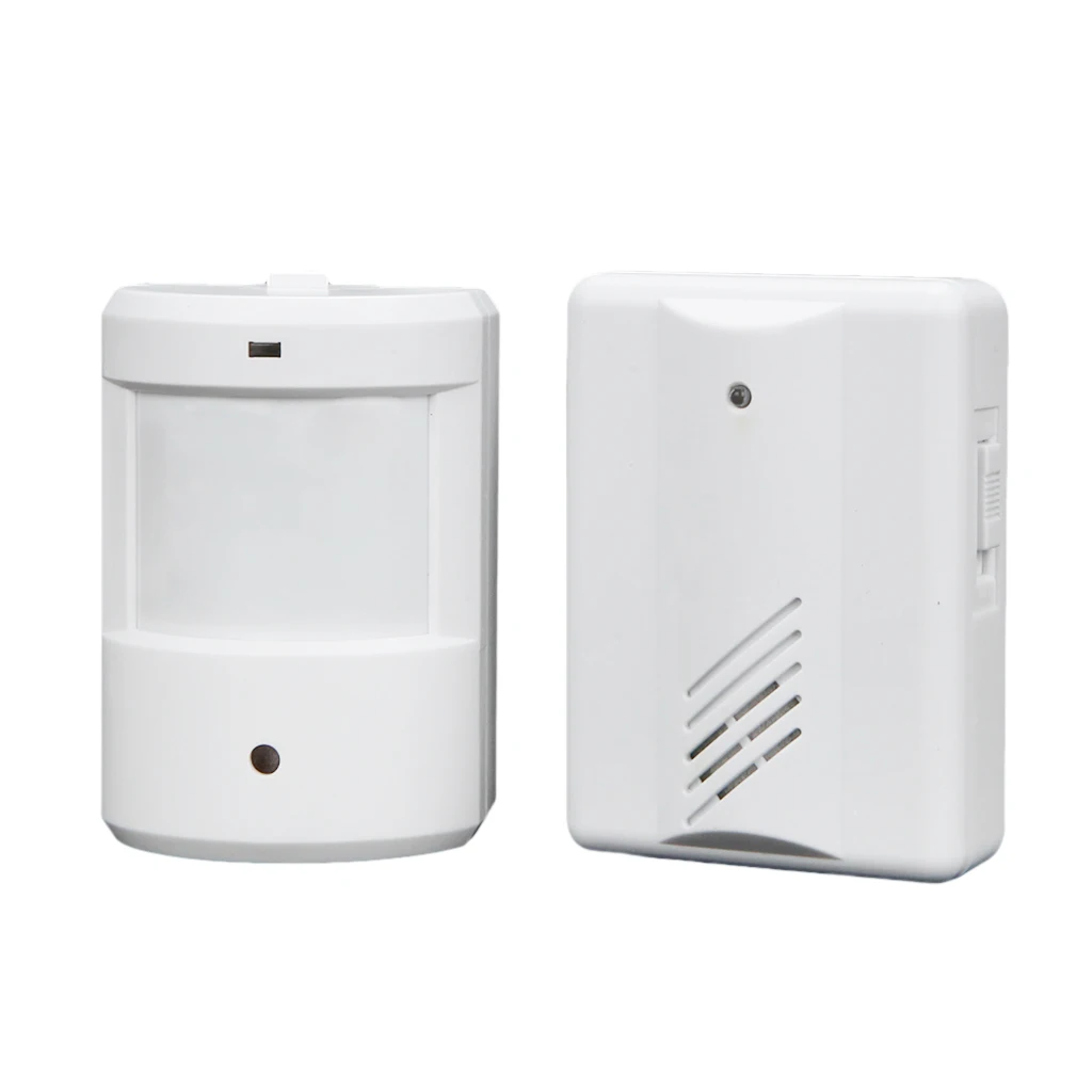 200M Range Welcome Chime Alarm PIR Motion Sensor Detector Alarm System