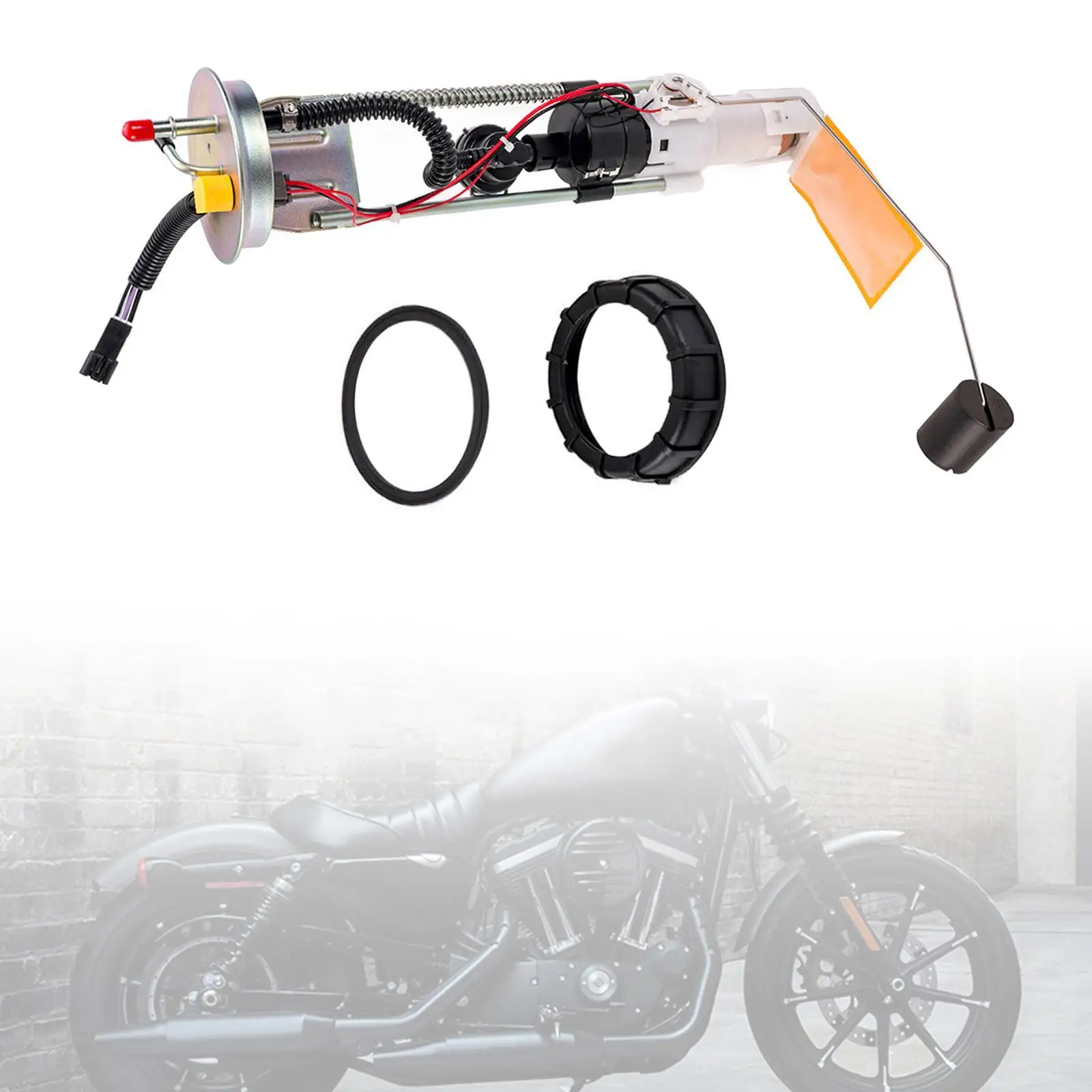 Rakitan Pompa Bahan Bakar Mudah Dipasang Menggantikan Perbaikan 44.1Cm Suku Cadang Sepeda Motor 2204306 Saringan untuk Polaris Ranger 2009-24